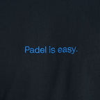 'Padel is Easy' Classic Embroidered Tee