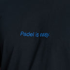 'Padel is Easy' Classic Embroidered Tee